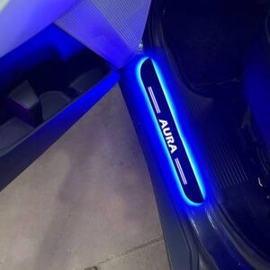 Door Sill Scuff Plate LED Set