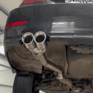 Polished Dual Exhaust Outlet Tips
