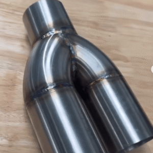 Twin Round Chrome Exhaust Tips