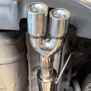 Black Performance-Style Exhaust Tip